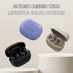 KY66 Earclip Design Earbuds, C-bridge Design, Open-ear Listening Technology, Auto Left-right Recognition, HiFi Level Stereo Sound, Touch Control IPX5 Warerproof Bluetooth 5.49, Freeclip No Feeling When Wearing