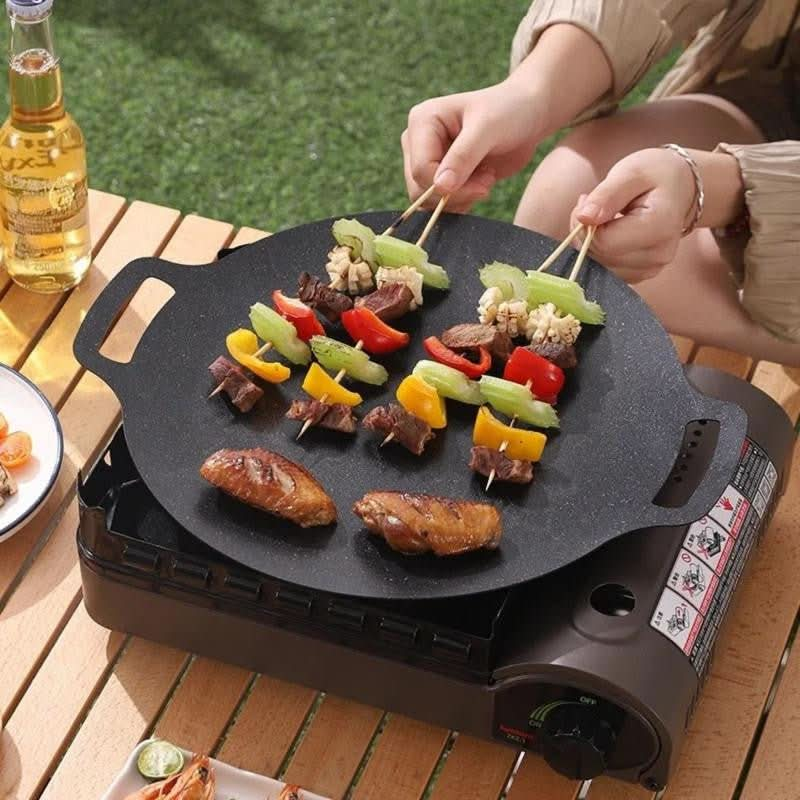 Multi - function stone grill pan non - stick pan - LVFBUY