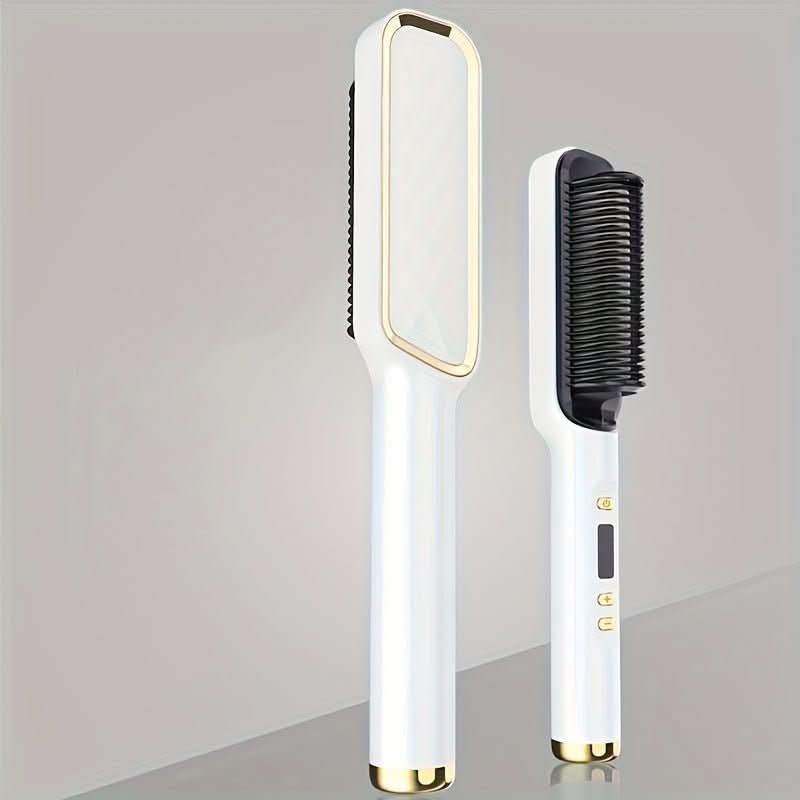 Negative Ion Hair Straightening Brush - LVFBUY