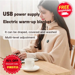 🔥Best Winter Gifts🔥Electric Portable Heating Shawl Blanket (FREE SHIPPING)